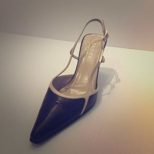 Gucci sling back heels